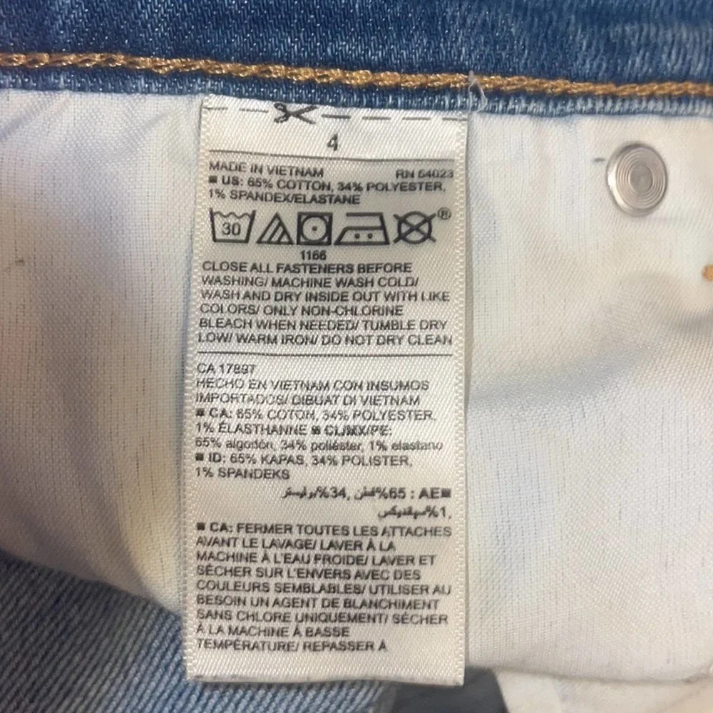 Old Navy Women’s The Power Jeans / Perfect Straight Ankle Size 4 - Picture 5 of 6